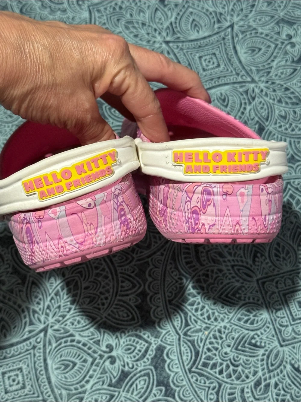 Sanrio Hello Kitty & Friends Pink Kids' Crocs with Jibbitz